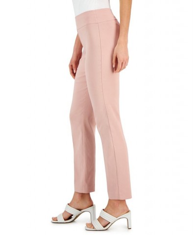 Women's Tummy-Control Pull-On Skinny Pants Regular Short and Long Lengths Summer Straw $16.80 Pants