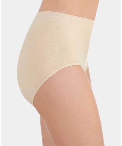 Seamless Smoothing Comfort Brief Underwear 13264 also available in extended sizes Star White $10.10 Panty