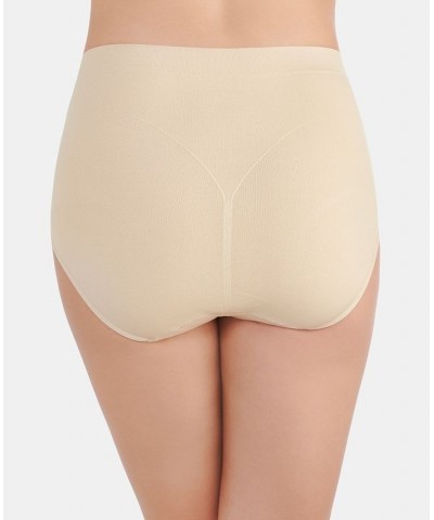 Seamless Smoothing Comfort Brief Underwear 13264 also available in extended sizes Star White $10.10 Panty