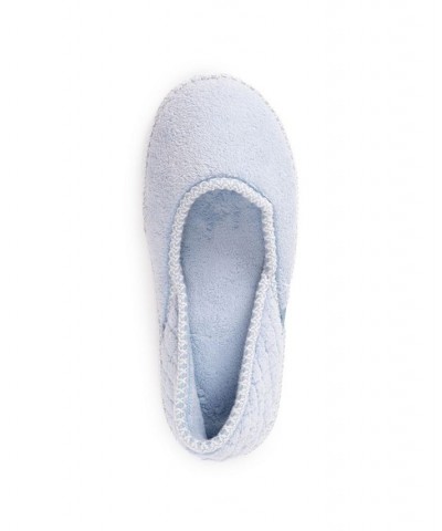 Women's Beverly Slip-on Slipper Blue $18.02 Shoes