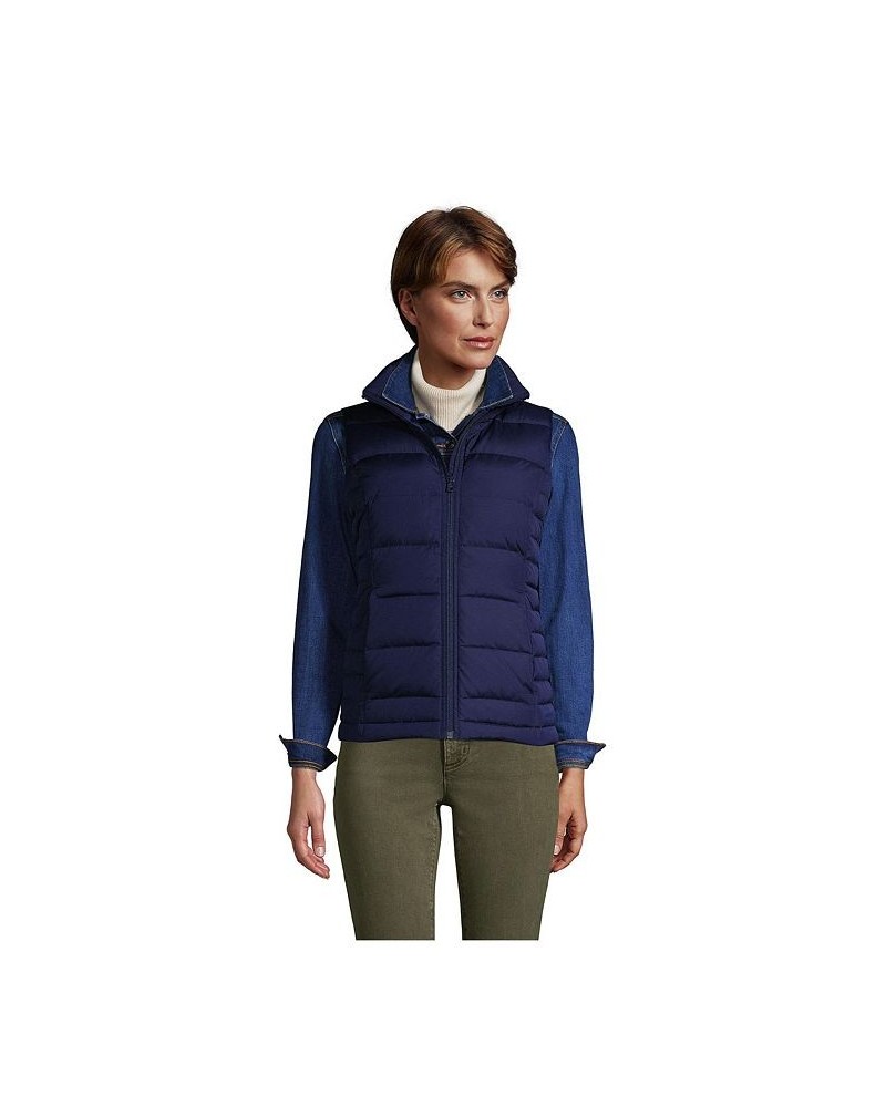 Women's Tall Down Puffer Vest Deep sea navy $31.98 Jackets