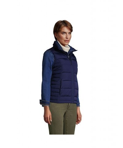 Women's Tall Down Puffer Vest Deep sea navy $31.98 Jackets