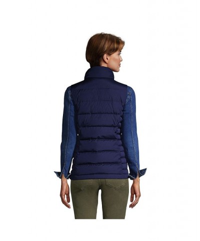 Women's Tall Down Puffer Vest Deep sea navy $31.98 Jackets