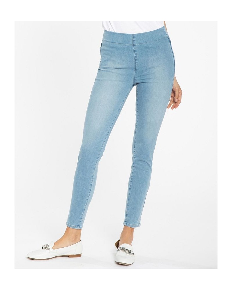 Women's Super Skinny Ankle Pull-On Jeans Clean Seascape $44.03 Jeans