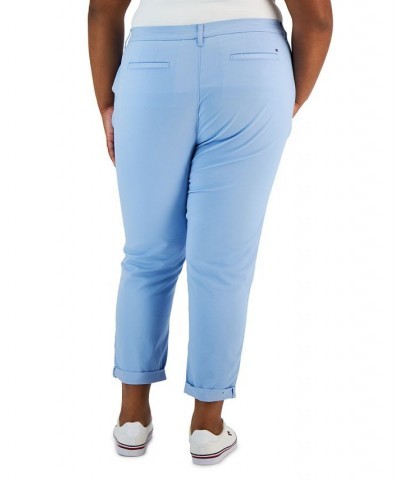 TH Flex Plus Size Hampton Chino Pants Blue $26.65 Pants