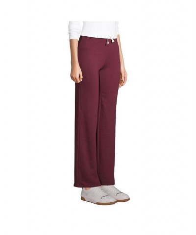 School Uniform Women's Sweatpants Burgundy $17.08 Pants