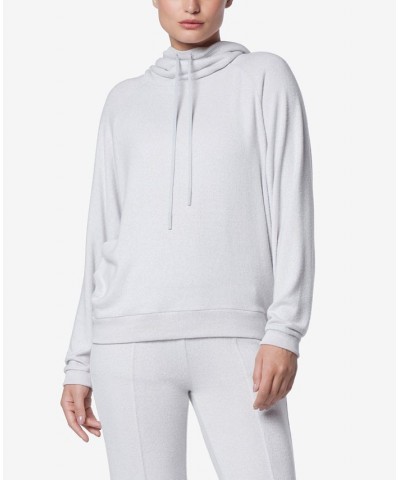 Women's Long Sleeve Cowl Neck Pull Over Top Vapor Heather $31.00 Tops