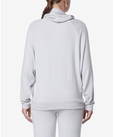 Women's Long Sleeve Cowl Neck Pull Over Top Vapor Heather $31.00 Tops