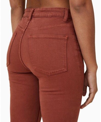 Women's Original Flare Jeans Fall Brown $35.69 Jeans