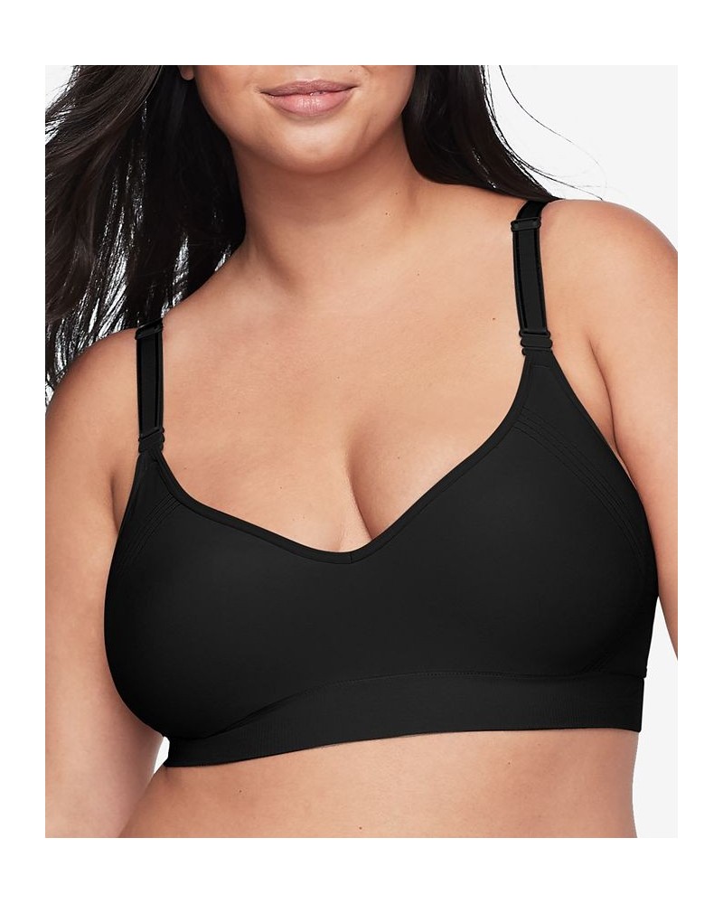 Warners Easy Does It Wireless Lift Convertible Comfort Bra RN0131A Black $12.60 Bras