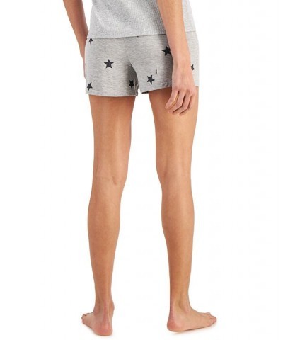 Super Soft Printed Pajama Shorts Gray $10.07 Sleepwear