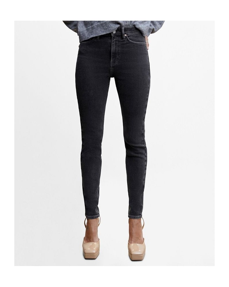 Women's High-Rise Skinny Jeans Open Gray $28.70 Jeans