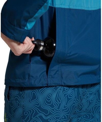 Women's Kineo Rain Tech Jacket Blue $43.61 Jackets