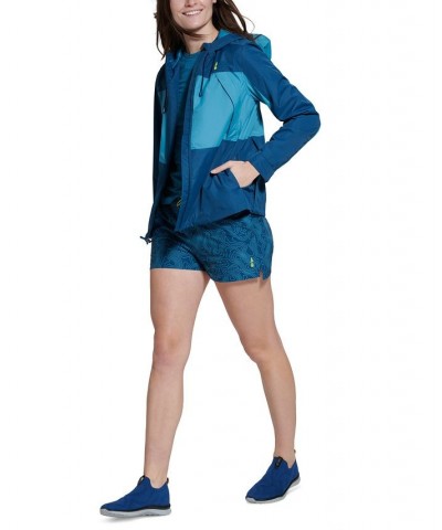 Women's Kineo Rain Tech Jacket Blue $43.61 Jackets