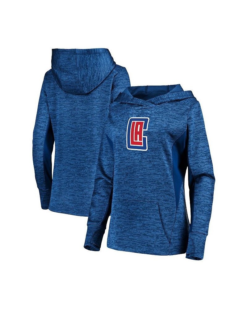 Women's Branded Royal LA Clippers Showtime Done Better Pullover Hoodie Royal $28.29 Sweatshirts