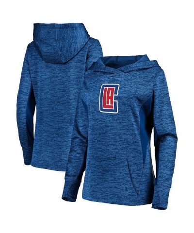 Women's Branded Royal LA Clippers Showtime Done Better Pullover Hoodie Royal $28.29 Sweatshirts