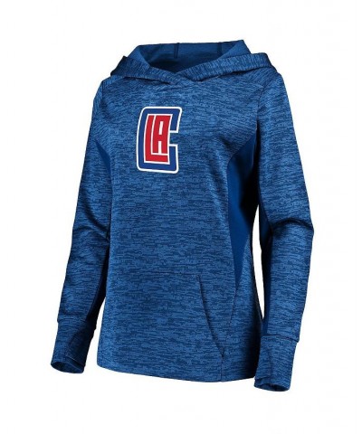 Women's Branded Royal LA Clippers Showtime Done Better Pullover Hoodie Royal $28.29 Sweatshirts