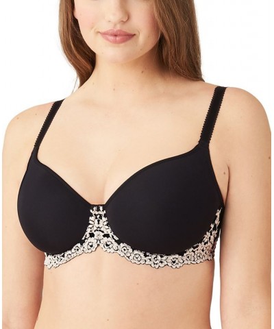 Embrace Lace Contour Bra 853191 Black $38.22 Bras