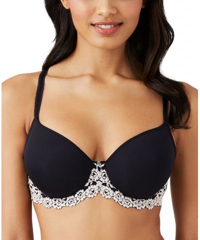 Embrace Lace Contour Bra 853191 Black $38.22 Bras