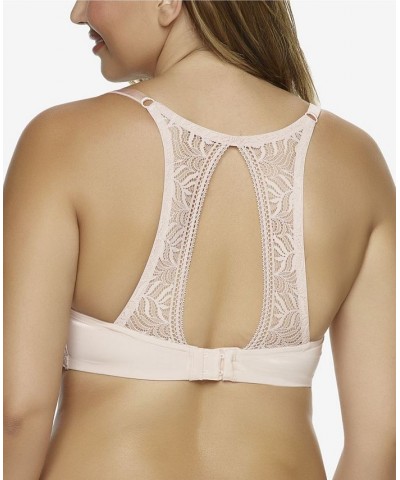 Paramour Women's Carolina Lacerback T-shirt Bra Beige $18.42 Bras