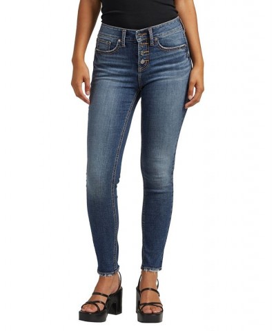 Women's Suki Mid Rise Skinny Jeans Indigo $45.08 Jeans