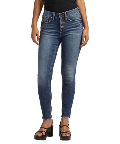 Women's Suki Mid Rise Skinny Jeans Indigo $45.08 Jeans