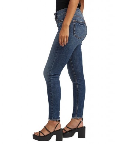 Women's Suki Mid Rise Skinny Jeans Indigo $45.08 Jeans