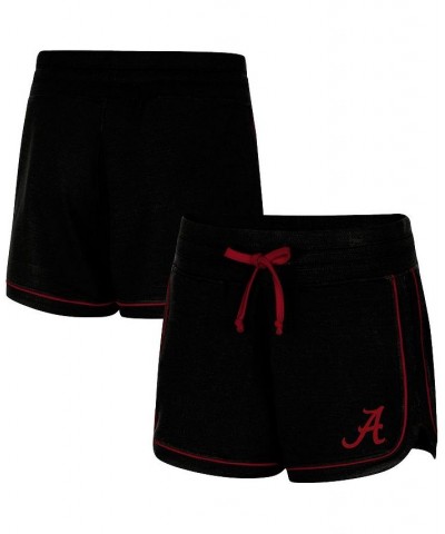 Women's Black Alabama Crimson Tide Lil Sebastian Tri-Blend Shorts Black $21.00 Shorts