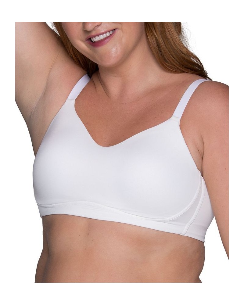 Women's Beauty Back Simple Sizing Wireless Bra 72118 White $11.48 Bras