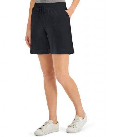 Petite Knit Shorts Deep Black $11.95 Shorts