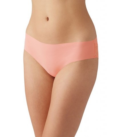 Women's b.bare Cheeky Lace-Trim Hipster Underwear 976367 Peach Amber $9.75 Panty