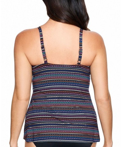 Women's Shimmer Links Love Knot Underwire Tankini Top Shimmer Links Multi $48.00 Swimsuits