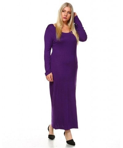 Women's Plus Size Ria Dress Purple $35.28 Dresses