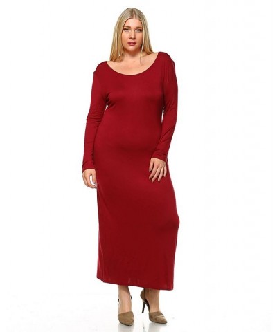 Women's Plus Size Ria Dress Purple $35.28 Dresses