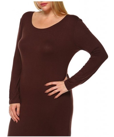 Women's Plus Size Ria Dress Purple $35.28 Dresses