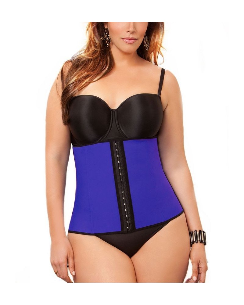 Women's Plus Size Premium Extra Firm Hourglass Waist Trainer Purple $45.85 Shapewear