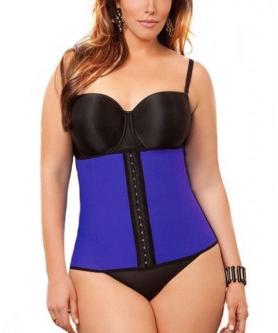 Women's Plus Size Premium Extra Firm Hourglass Waist Trainer Purple $45.85 Shapewear