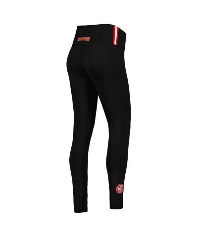 Women's Black Atlanta Hawks Classics Lux Leggings Black $24.60 Pants