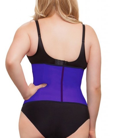 Women's Plus Size Premium Extra Firm Hourglass Waist Trainer Purple $45.85 Shapewear