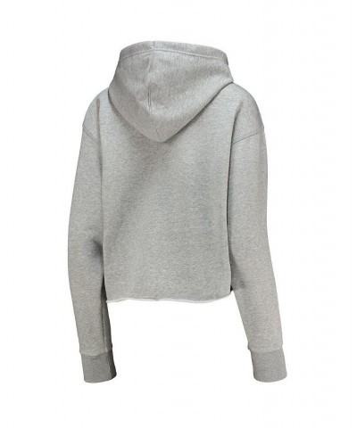 Women's Heathered Gray 2022 NBA All-Star Game Cropped Pullover Hoodie Heathered Gray $45.89 Sweatshirts