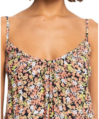 Juniors' Printed Summer Adventures Swim Dress Cover-Up Mood Indigo Ditsy Love $24.00 Swimsuits