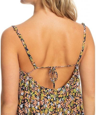 Juniors' Printed Summer Adventures Swim Dress Cover-Up Mood Indigo Ditsy Love $24.00 Swimsuits