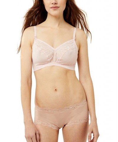 Sleek and Lace Nursing Bralette Tan/Beige $31.90 Bras