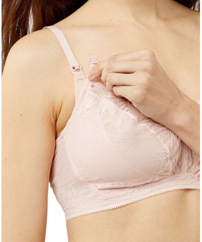 Sleek and Lace Nursing Bralette Tan/Beige $31.90 Bras