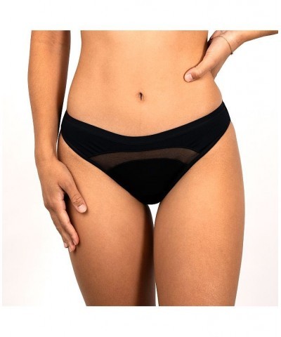 Leak proof Bikini Bottom Black $17.60 Panty