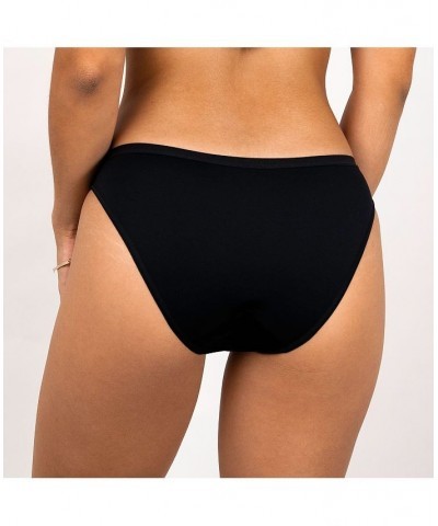 Leak proof Bikini Bottom Black $17.60 Panty