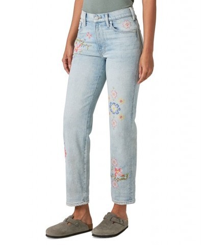 Women's Embroidered Mid-Rise Boy Jeans In My Mind $41.70 Jeans