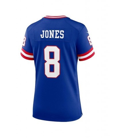 Women's Daniel Jones Royal New York Giants Classic Player Game Jersey Royal $53.20 Jersey