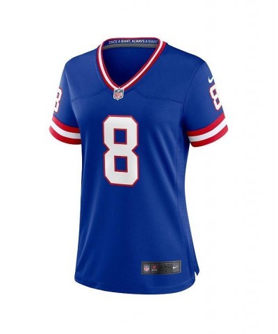 Women's Daniel Jones Royal New York Giants Classic Player Game Jersey Royal $53.20 Jersey