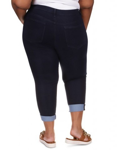 Plus Size High-Rise Skinny Jeans Dark Denim $58.80 Jeans